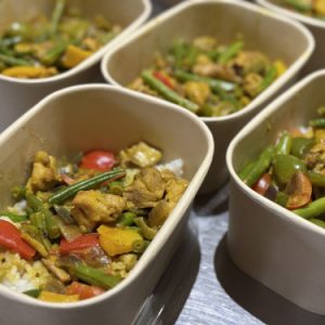 Indiase kip curry