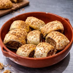 Aziatische bladerdeeghapje