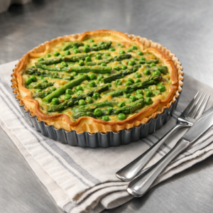 Quiche met groene asperges 🌱